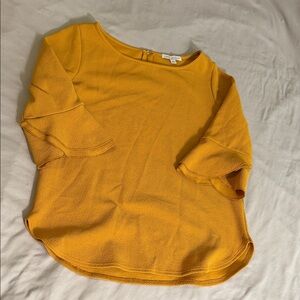 Green Envelope Mustard Yellow Top